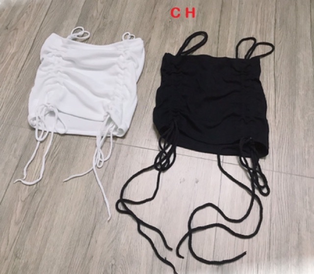 Áo 2 dây rút hông chất bozip COB864 | BigBuy360 - bigbuy360.vn