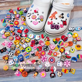 Nút gắn Stick/Jibbitz cho dép sục CROCS cá sấu dành cho dòng nút to Jbtz1608105 (shop gửi ngẫu nhiên)