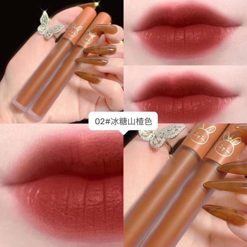 Set 5 Son Kem Lì Thỏ LEADUU Nội Địa Trung