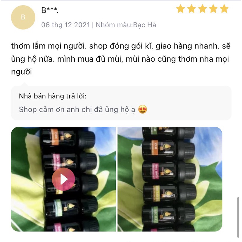 Combo Tinh Dầu Làm Thơm Phòng + Tinh Dầu Treo Xe Ô Tô Hương Ngọc Lan Tây