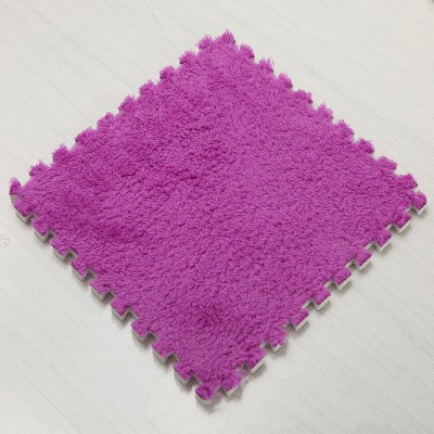 Splicing floor mat carpet puzzle EVA crawling pad foam plush mat