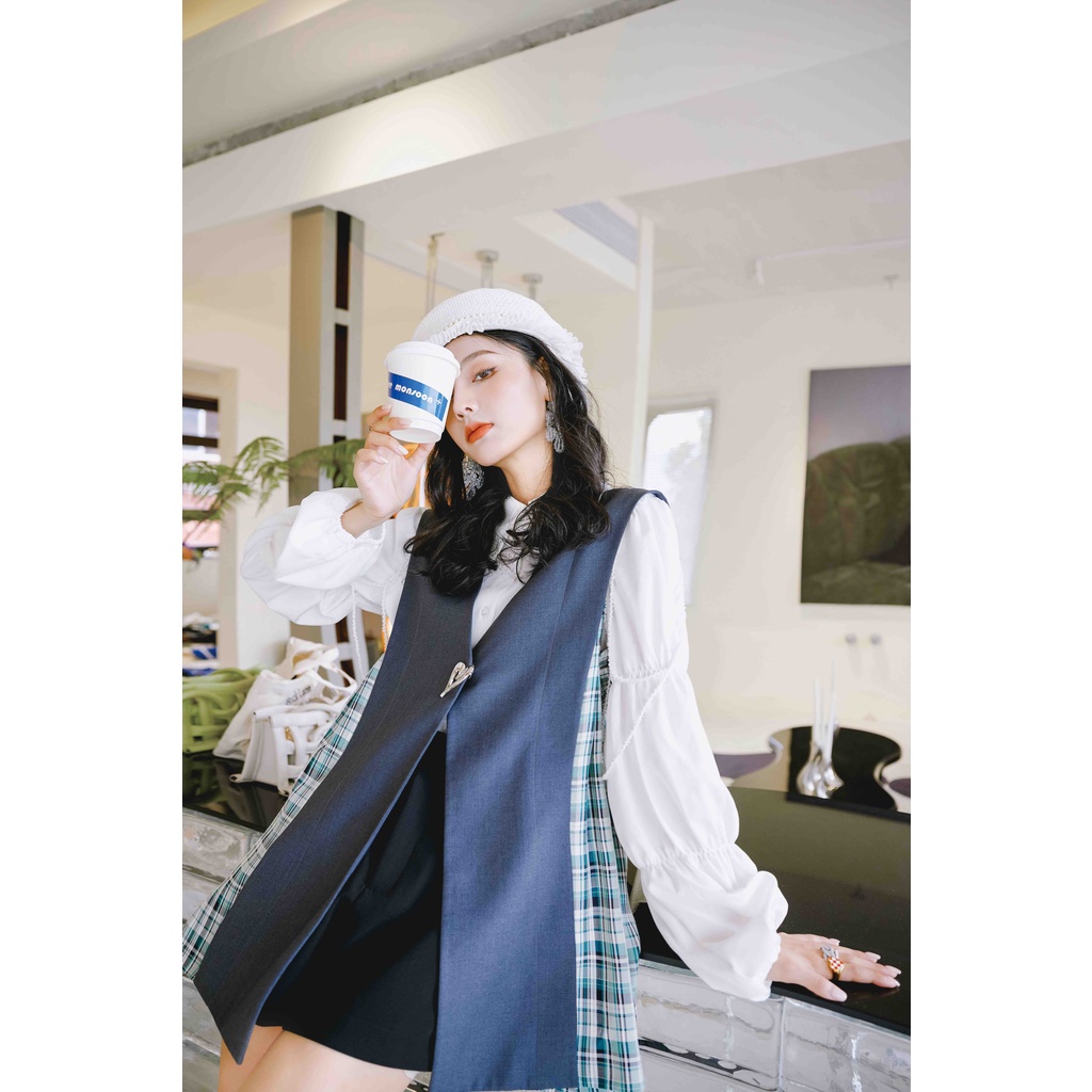 Iris Boutique IV014 21/Falls Dush grey vest-Áo vest | BigBuy360 - bigbuy360.vn