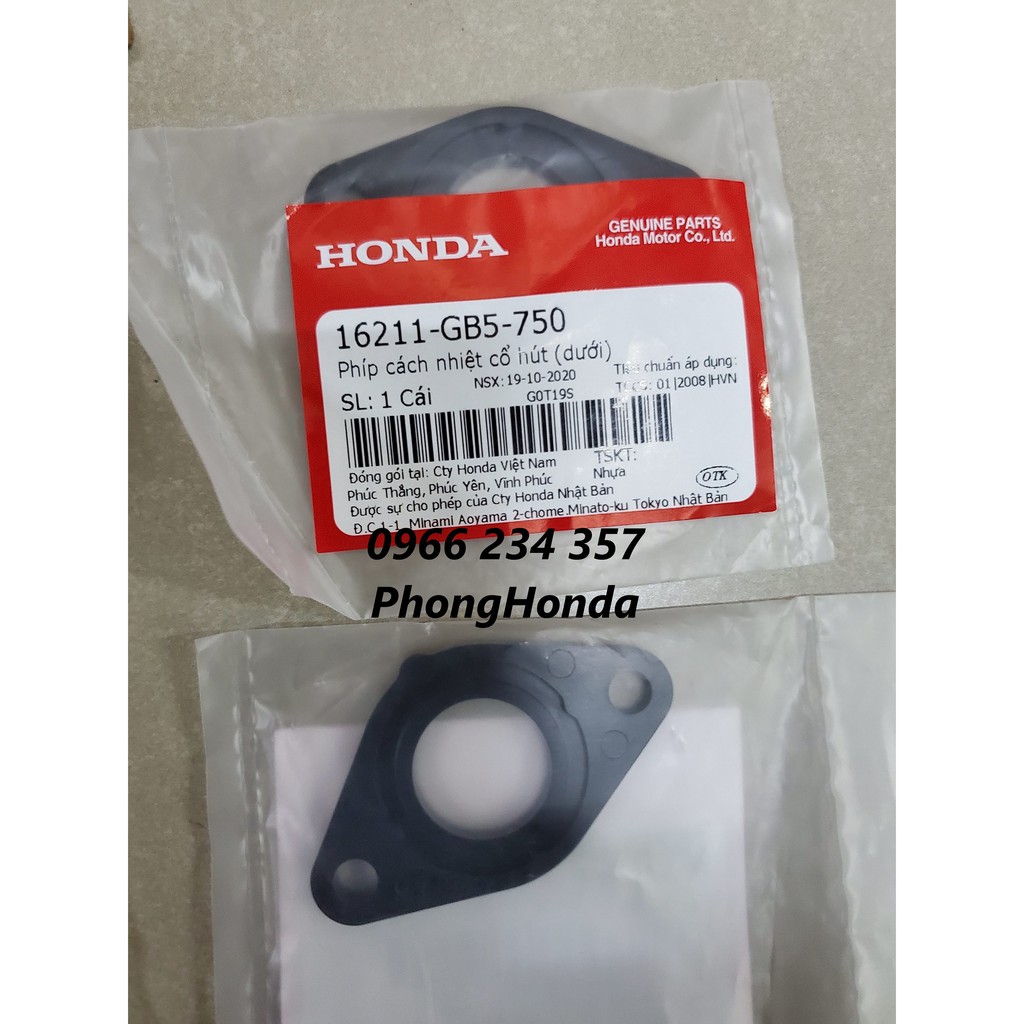 phíp co xăng trên dưới wave, super dream chính hãng honda