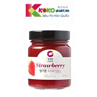 Mứt dâu daesang hàn quốc hũ 280g
