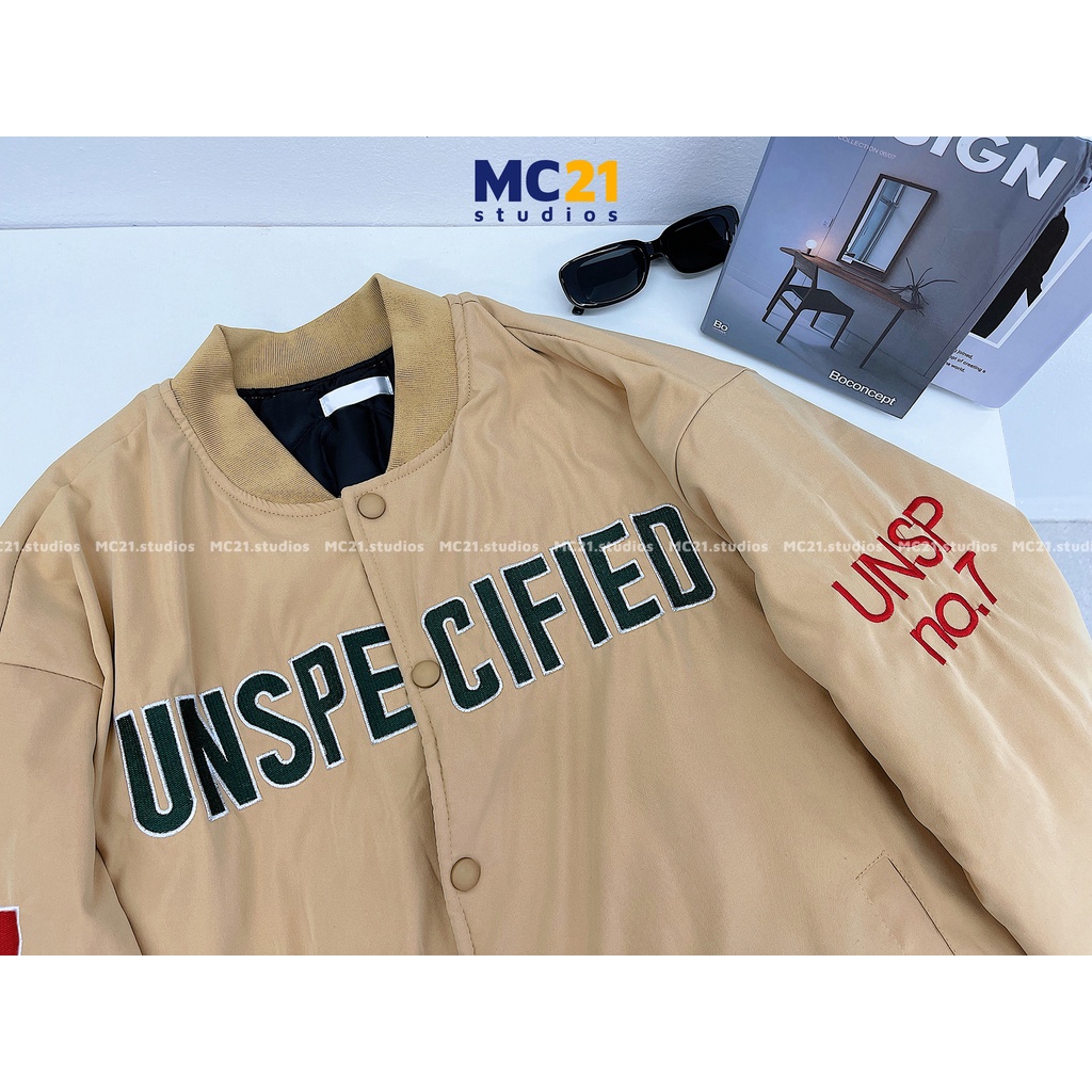 Áo khoác bomber bóng chày chần bông MINION CLOTHING form rộng dáng unisex nam nữ phong cách ulzzang streetwear a3101