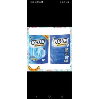 Bột thông cống nắp xanh, blue gói