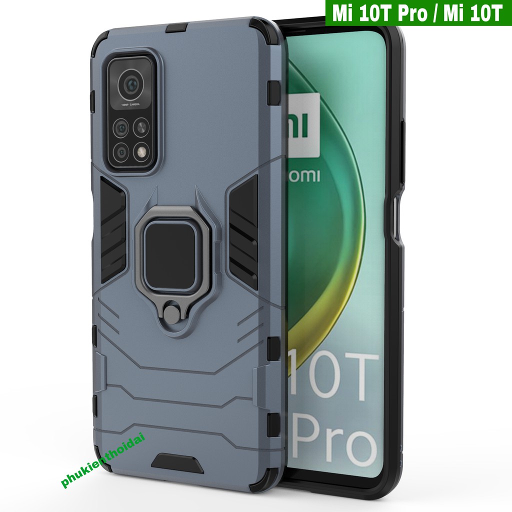 Ốp Xiaomi Mi 8 SE / Mi 10T Pro 💥Freeship💥 Chống sốc Iron Man Iring giá đỡ cao cấp ( Mi 8SE )