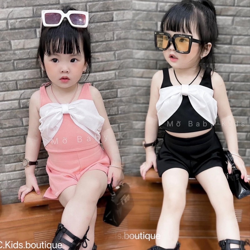 Bộ nơ siêu nhẹ xinh xinh cho bé gái.