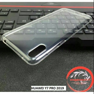 Ốp lưng dẻo cho huawei y7 pro 2019 - trong suốt