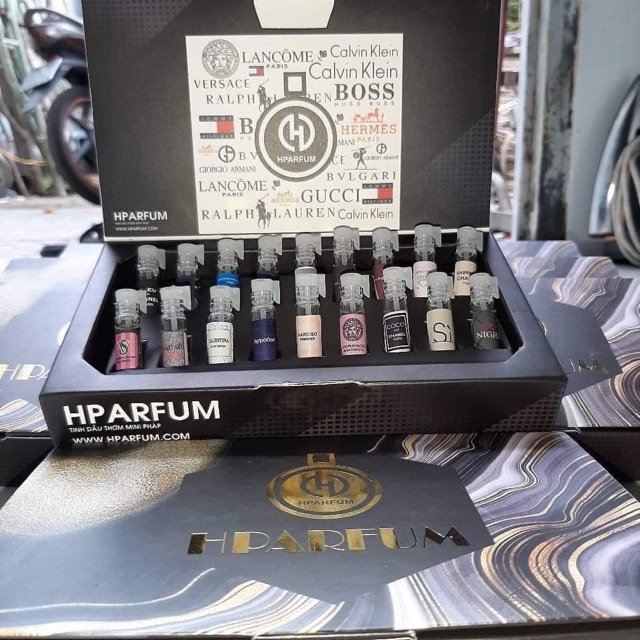 18 chai nước hoa mini Pháp | Thế Giới Skin Care