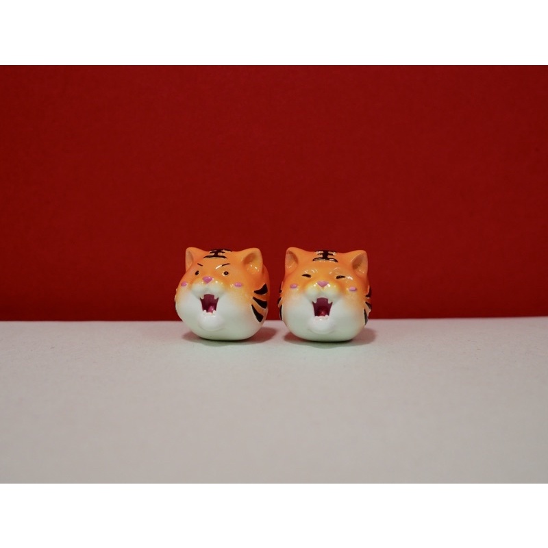 Nút bàn phím cơ hình hổ mắt híp màu cam trắng bản Original/ Resin keycap/ Keycap set/ Esc keycap/ Gift for gamer