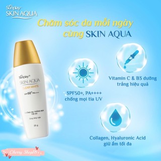 Chống nắng Sunplay skin Aqua Clear White