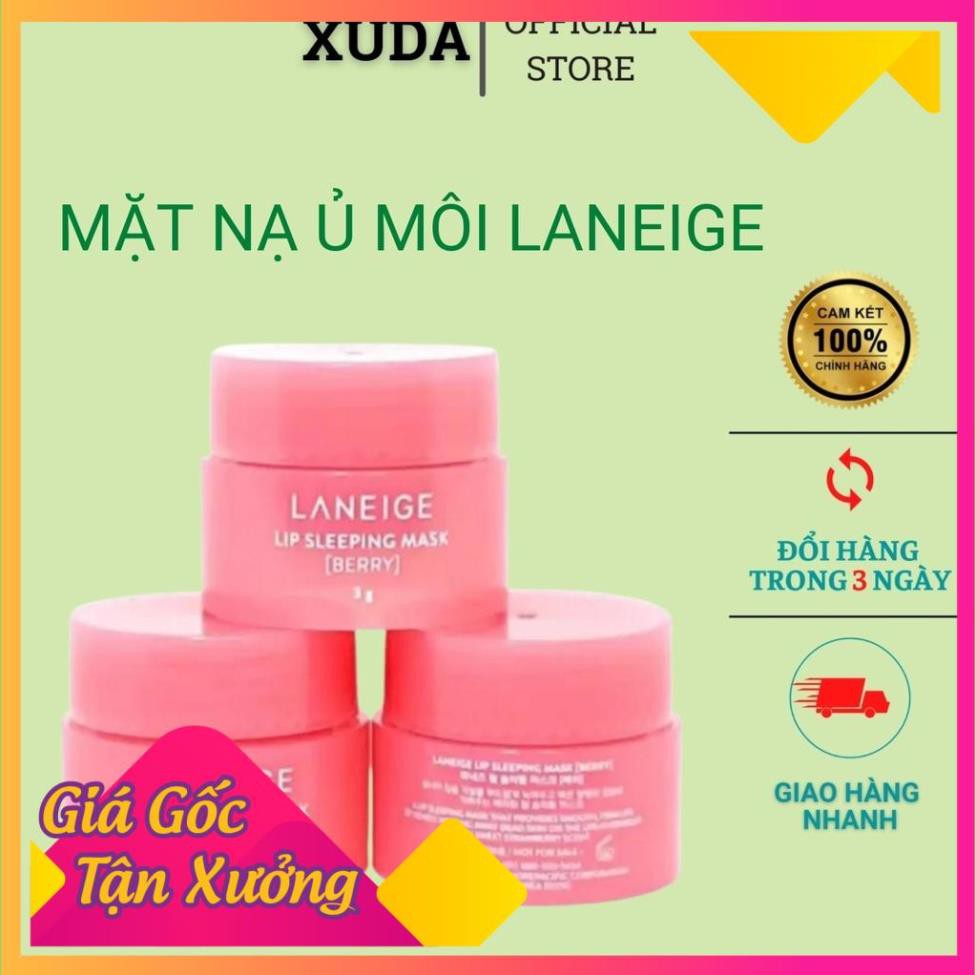 Mặt Nạ Ủ Môi Laneige Minisize  màu hồng chính hãng