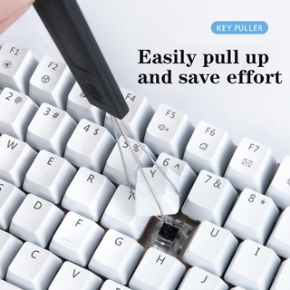 ECVN Keyboard Key Keycap Puller Remover With Unloading Steel Cleaning Tool Keycap Aid