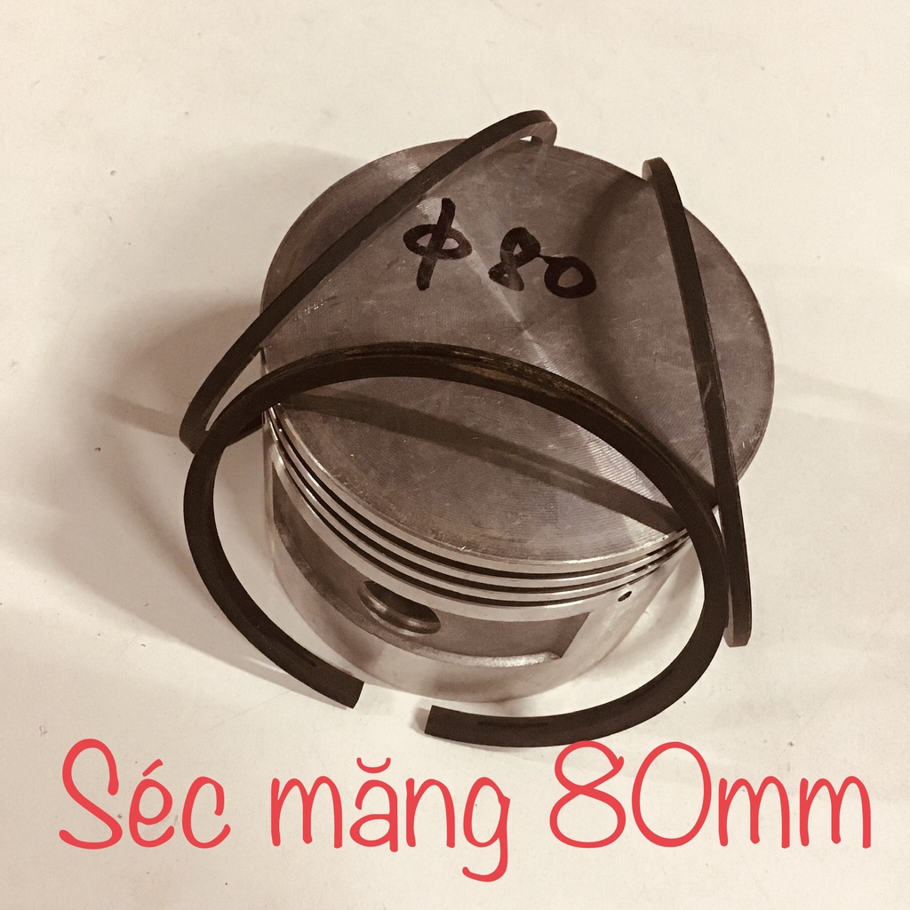 Bộ séc măng máy hơi - nén khí phi 80mm