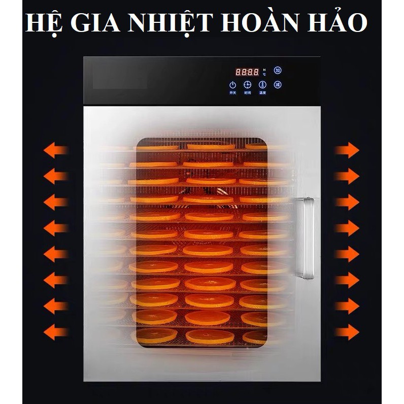 Máy sấy thực phẩm 8 khay Takai Pro - Thương hiệu đến từ Nhật Bản- Bảo hành 1 năm
