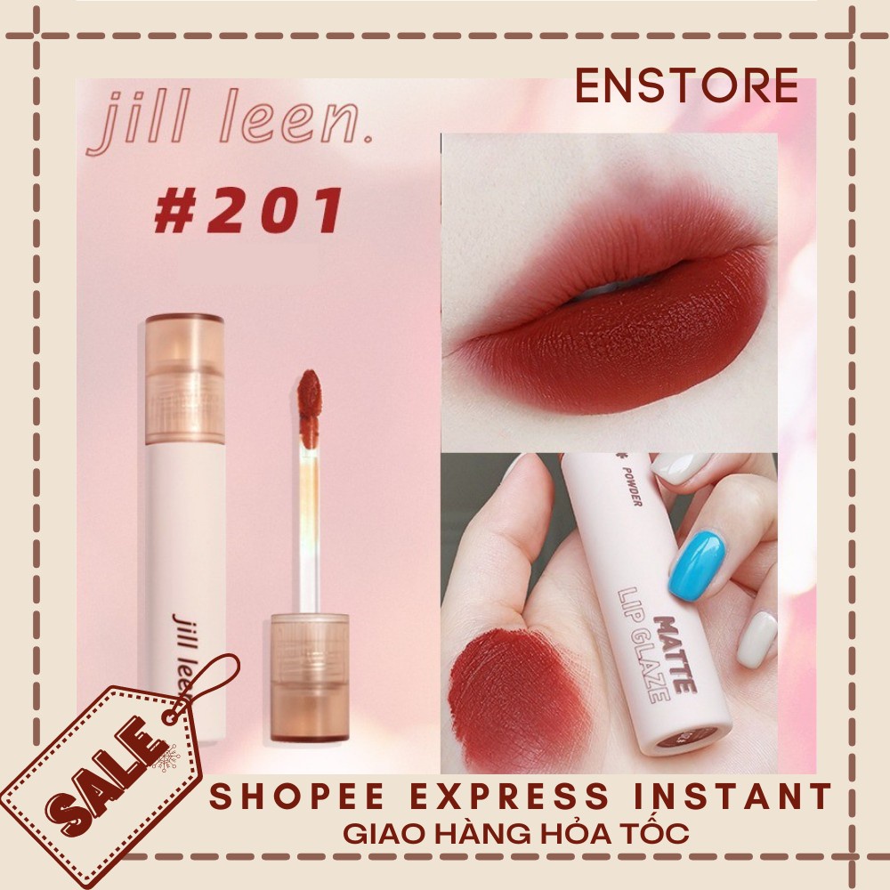 [JILL LEEN] Son kem lì Jill Leen Powder Lip Glaze