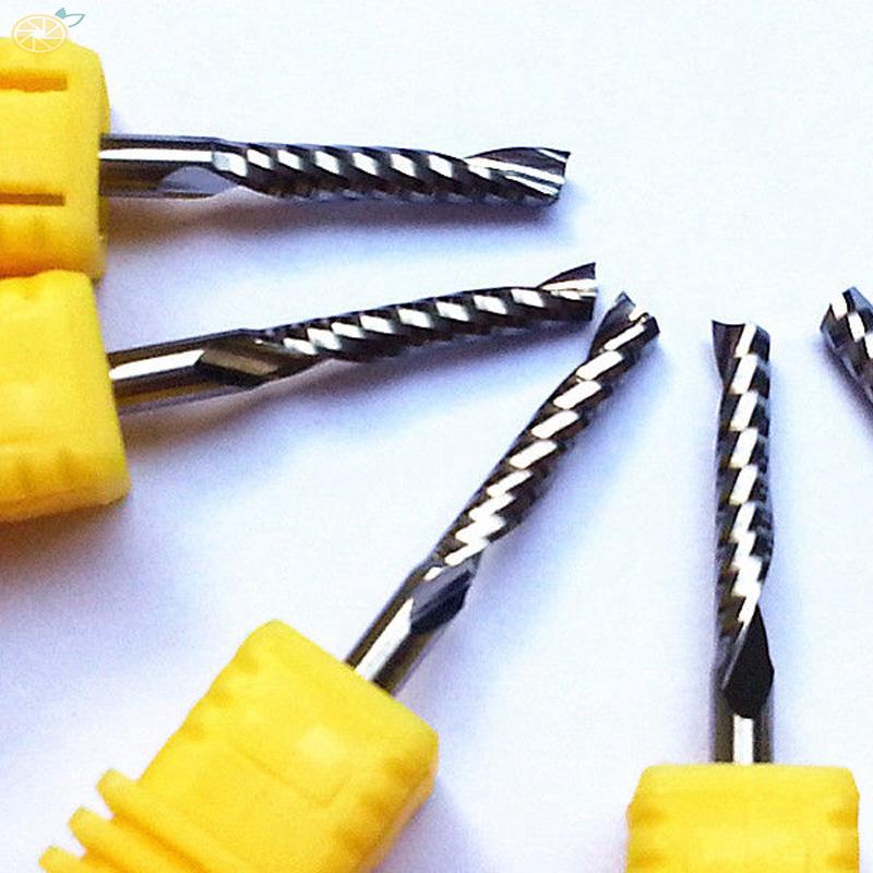 Bộ 10 mũi phay sáo đơn dạng xoắn ốc