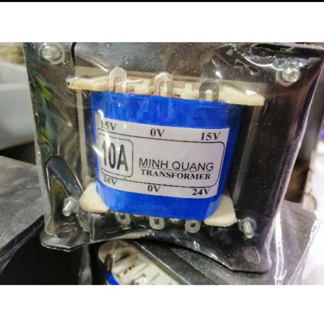 Biến áp 10A ĐỐI XỨNG 24v-15v