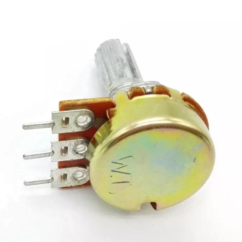 Chiết Áp Biến Trở Cán Dài 2cm 3 Chân 6 Chân 10k 50k Giá 5 Cái