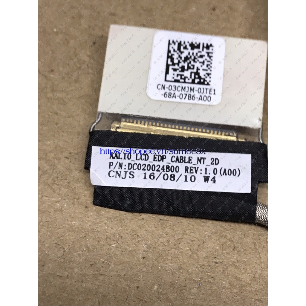 Cáp màn hình Laptop Dell Inspiron 14 5452 5455 5459 5458 Vostro V3458 V3459 3458 3459 DC020024B00 REV 1.0