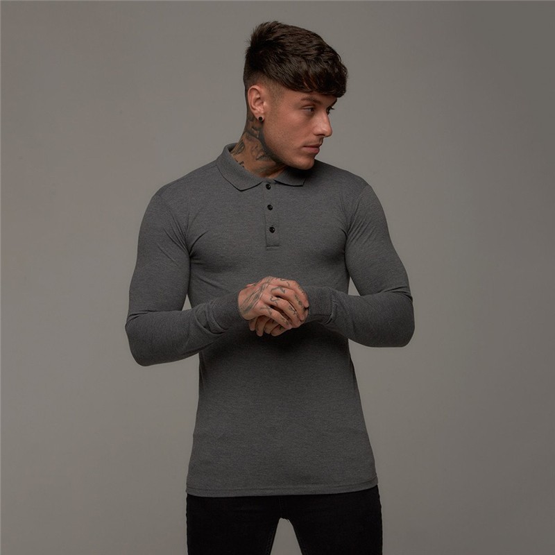Áo Thun Polo Nam Tay Dài 5 Màu 4 Size | BigBuy360 - bigbuy360.vn