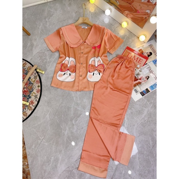 Bộ pijama tay ngắn Thiết Kế - Bộ pijama hình Thỏ dễ thương