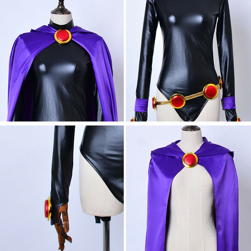 Áo liền quần Cosplay Nhân Vật Siêu Anh Hùng Titan Raven