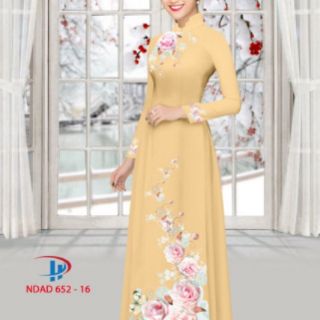 Vải áo dài in 3D tằm ý
