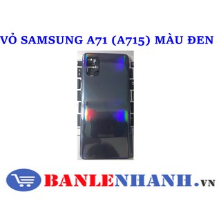 VỎ SAMSUNG A71 (A715) MÀU ĐEN