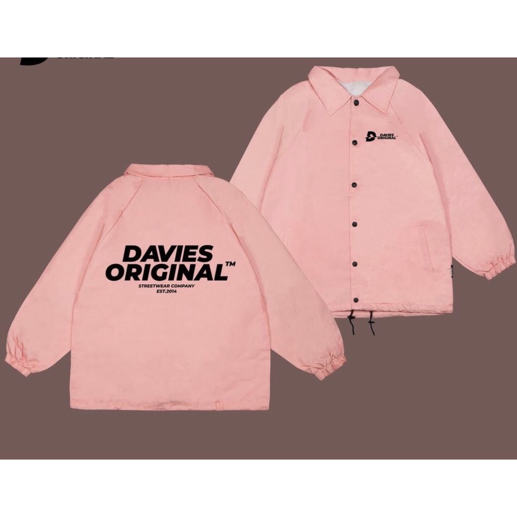 Áo khoác DAVIES ORIGINAL chất dù 2 lớp phản quang form rộng unisex DSW Jacket Original Reflective | BigBuy360 - bigbuy360.vn