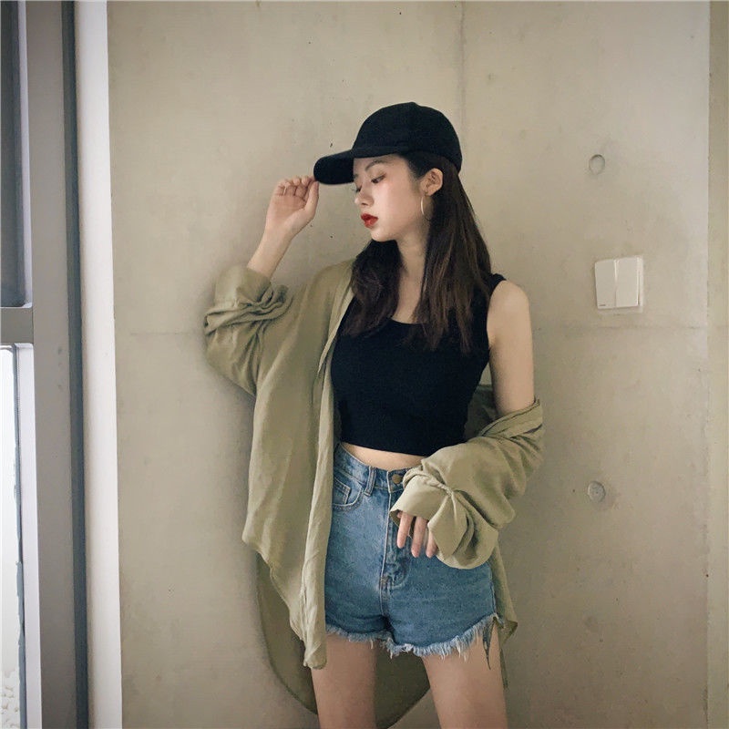 Áo croptop nữ, áo bra 2 dây bản to có mút ngực sát nách trẻ trung hiện đại NITEHY 30