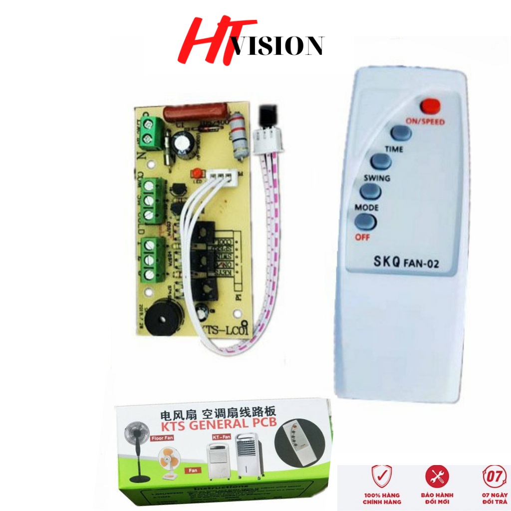 Mạch điều khiển quạt điều hòa, quạt phun sương công suất lớn SKQ Fan - 02