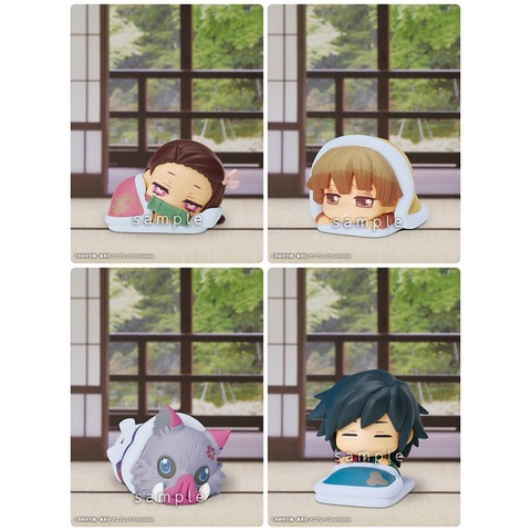 Tổng hợp đồ chơi mô hình Gashapon Petite Onemutan Gacha Kimetsu no Yaiba vol 1 chính hãng Nhật Bản