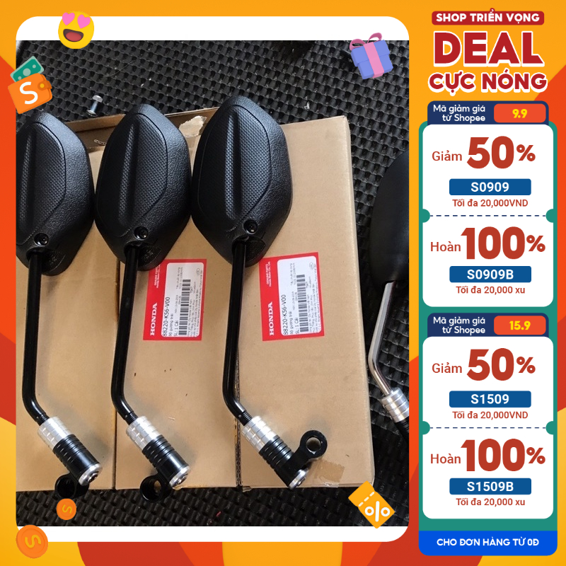 Kính Xoay 360* các loại gắn mọi dòng xe