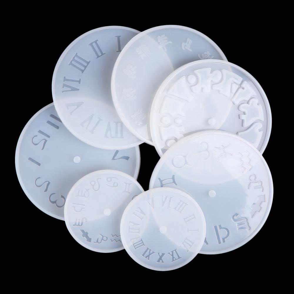 MUVAKO Khuôn Silicone Làm Bánh Hình Đồng Hồ