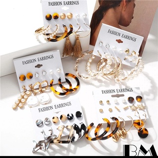 Set 6 Đôi Khuyên Tai Phong Cách Bohemian Thời Trang Nữ