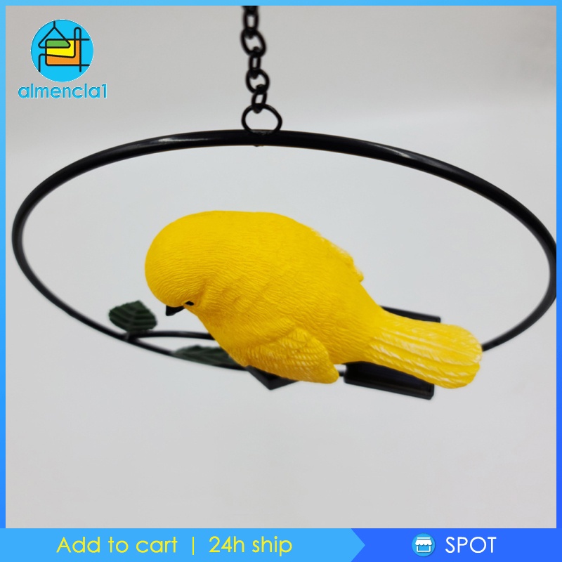 1 Đèn Led Treo Trang Trí Sân Vườn Hình Chim Cú Sử Dụng Năng Lượng Mặt Trời