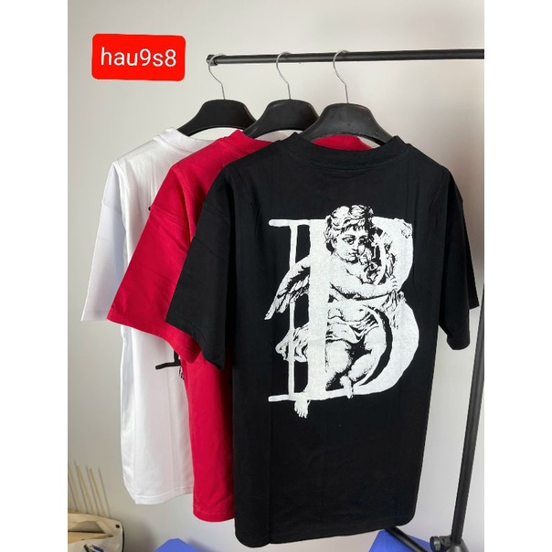 Áo thun BOBUI ANGEL B bigsize nam nữ unisex form rộng cổ tròn tay lỡ ( FULL BỌC + TAG ) | BigBuy360 - bigbuy360.vn