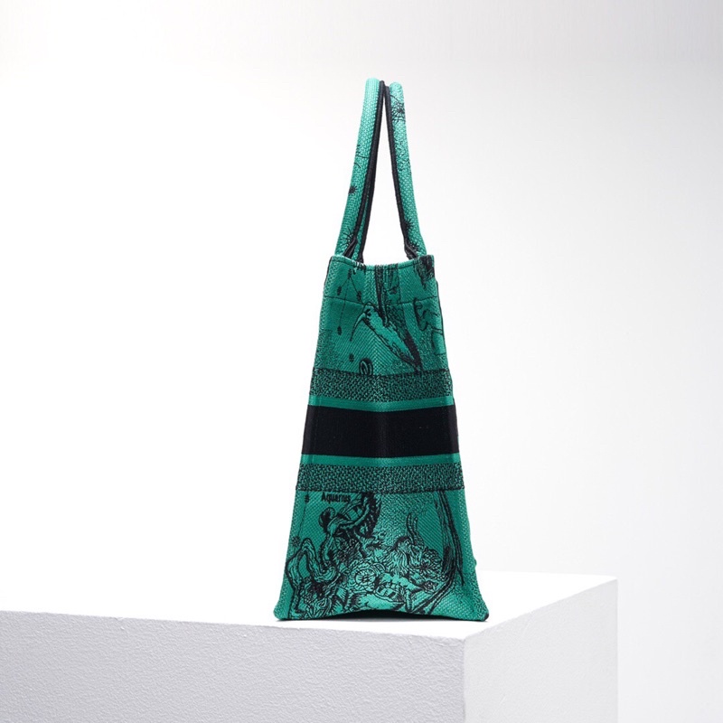 Túi xách hoạ tiết thương hiệu Dior CD Book Tote Oblique cao cấp size 36.5cm hàng vip 1-1