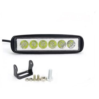 Đèn led trợ sáng xe máy mẫu ngang 6 tim led