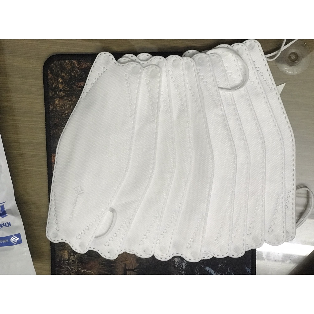 Khẩu trang kf94 3d COMBO 10 gói 100 cái MINH HIẾU CHÍNH HÃNG cao cấp AOZSTORE