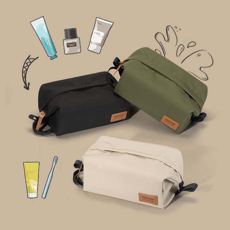Túi Đựng Mỹ Phẩm Naturehike Hình Vuông Sức Chứa Lớn Chống Thấm Nước Tiện Dụng Mang Theo Du Lịch