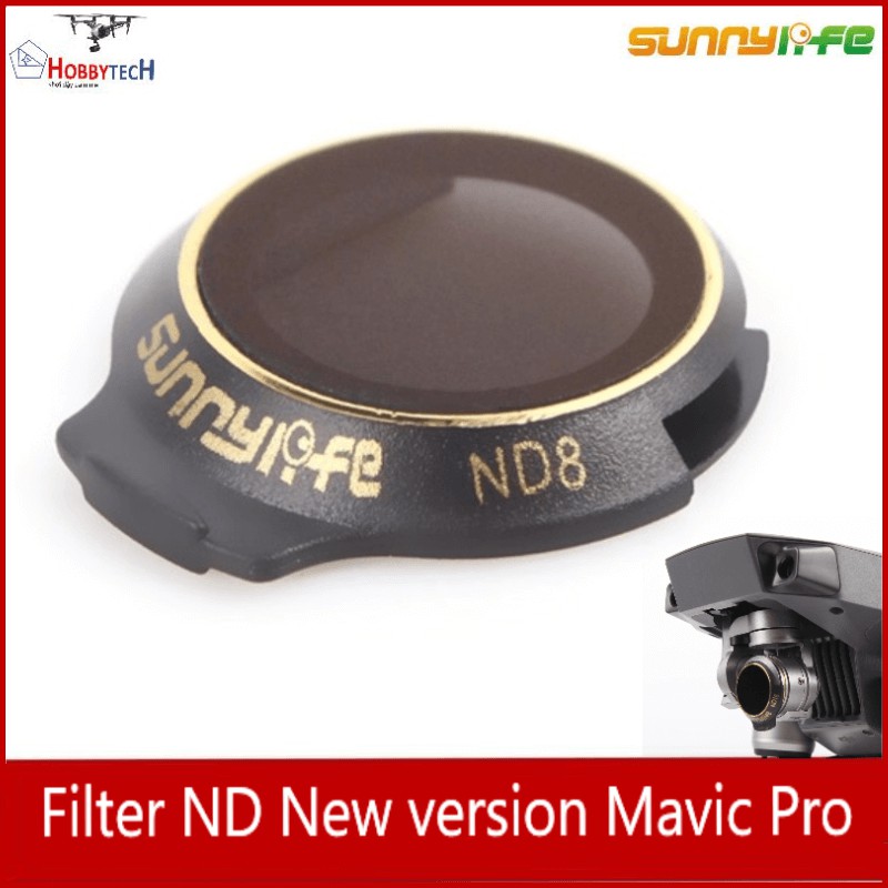 Filter ND4 Mavic pro new version - phụ kiện flycam DJI Mavic pro - SUNNYLIFE - Cao cấp - Chống hình ảnh bị sáng chói