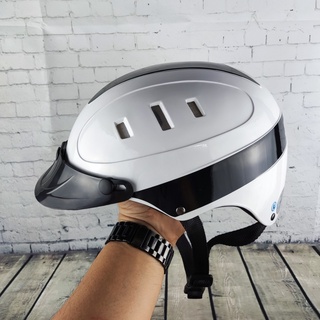 [Chính Hãng] Mũ bảo hiểm nữa đầu Protec Rosa có lỗ tản nhiệt thoát hơi nóng, có tăng giảm vòng đầu