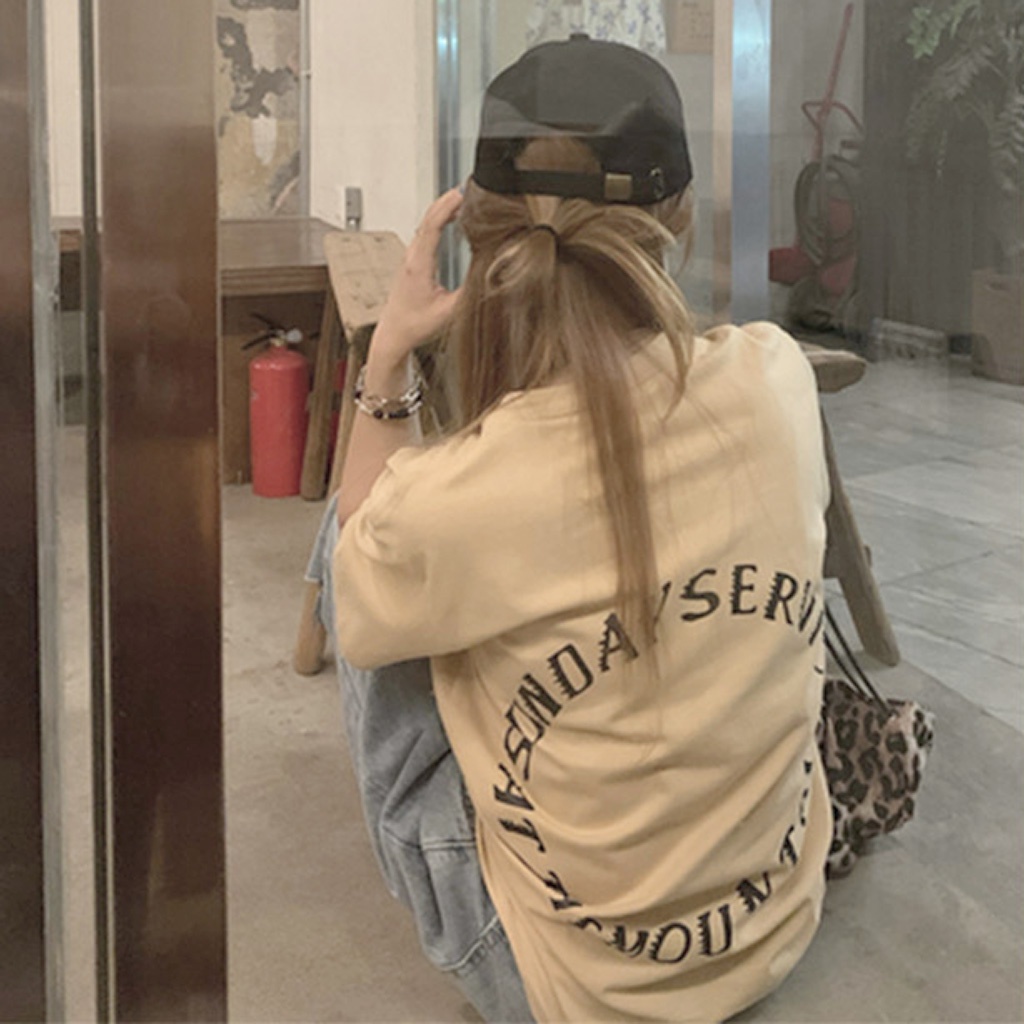 Áo Thun Form Rộng TRUST GOD Đường Phố Unisex Nam Nữ - Kiểu áo phông rộng tay lỡ Ulzzang Leevin Store | BigBuy360 - bigbuy360.vn