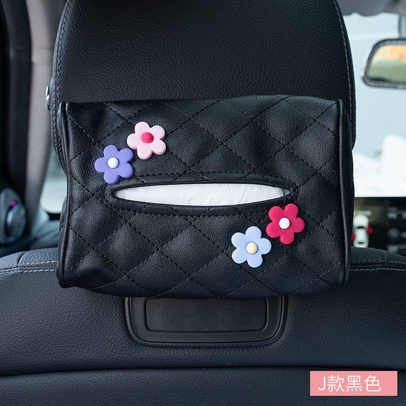 Hộp Đựng Khăn Giấy Kiêm Hộp Đựng Khăn Giấy Đa Năng Gắn Sau Lưng Ghế Xe Hơi