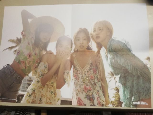 Poster Blackpink Summer Diary 2019