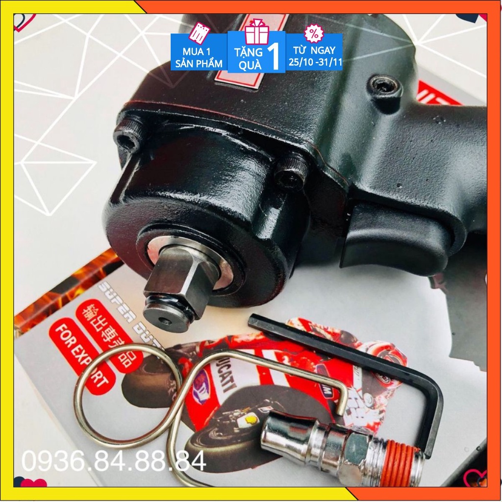 Súng vặn bulong nizen xtools, máy siết mở bulong 1/2 inch