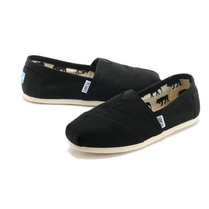 🎉PROMO🎉🍒💯 Toms Giày Lười Vải 100% Nguyên Bản TOMS size 35-45